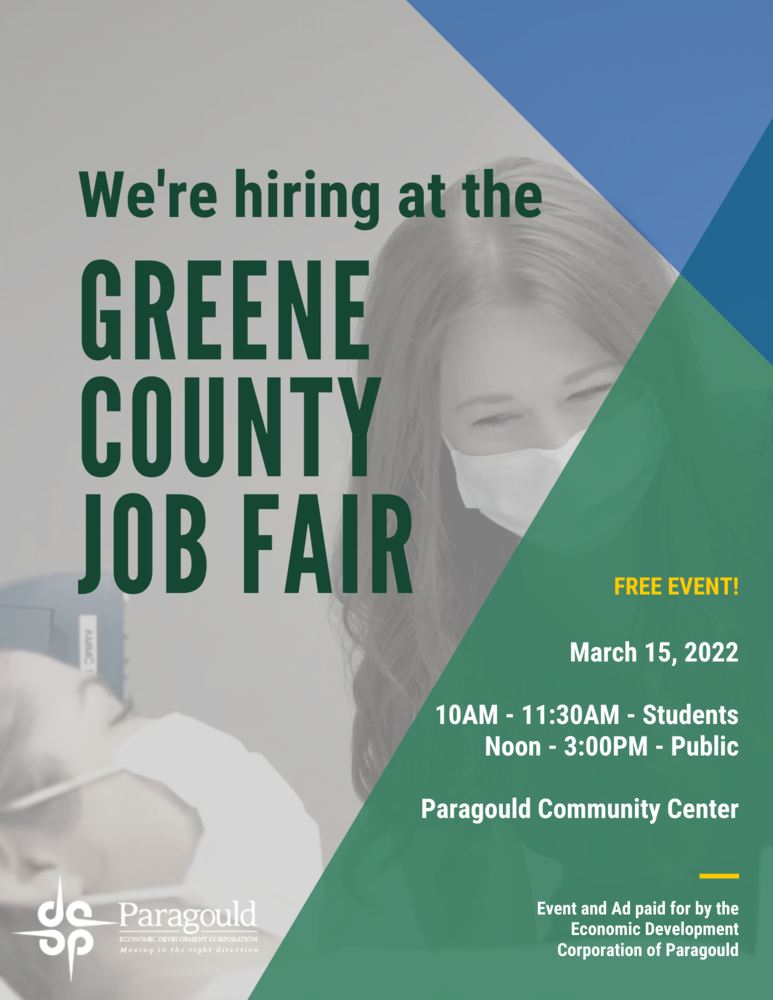 Greene County Job Fair Flyer