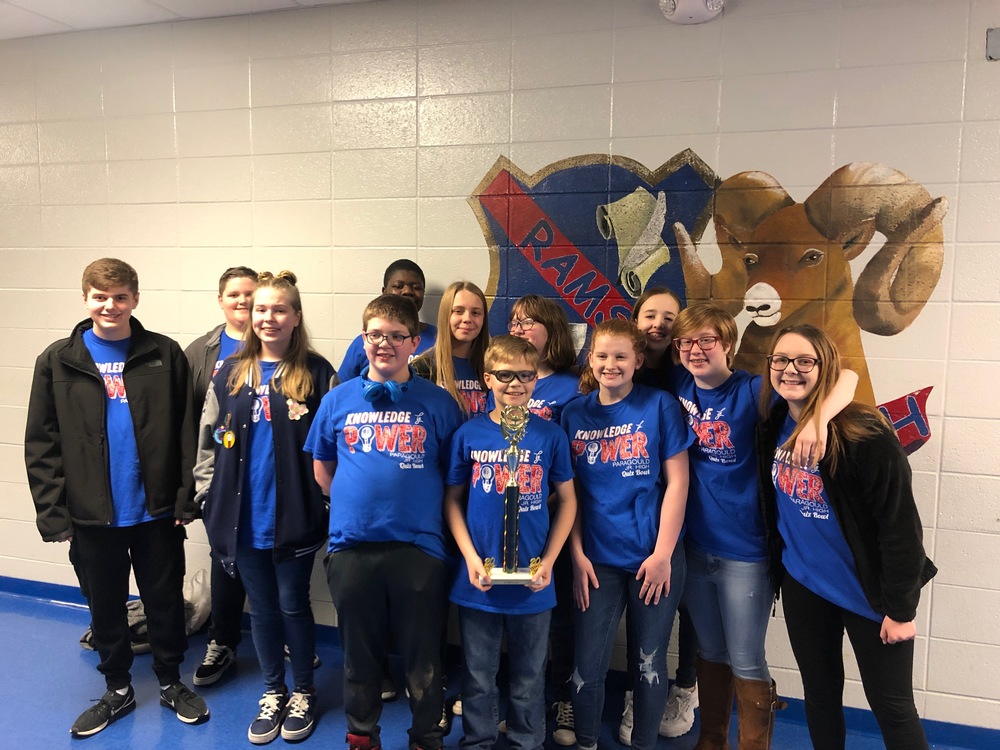 PJHS Quiz Bowl Wins Regionals