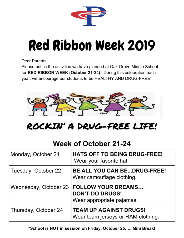 How and when did the red ribbon week celebration begin Red Ribbon Week Activities Oct 23 27 2017 Mason County High School