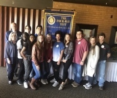 Rotary Interact Club Members Visit Rotary