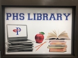 New PHS Library Sign!