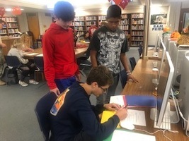 Economics in the Library 4th Period