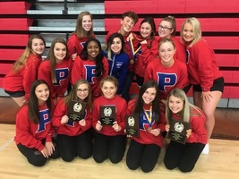 Dance Team Sweeps Competition