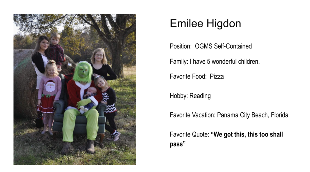 Emilee Higdon OGMS