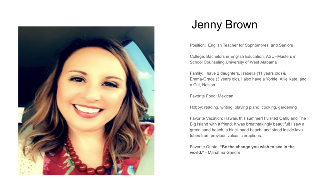 Jenny Brown PHS