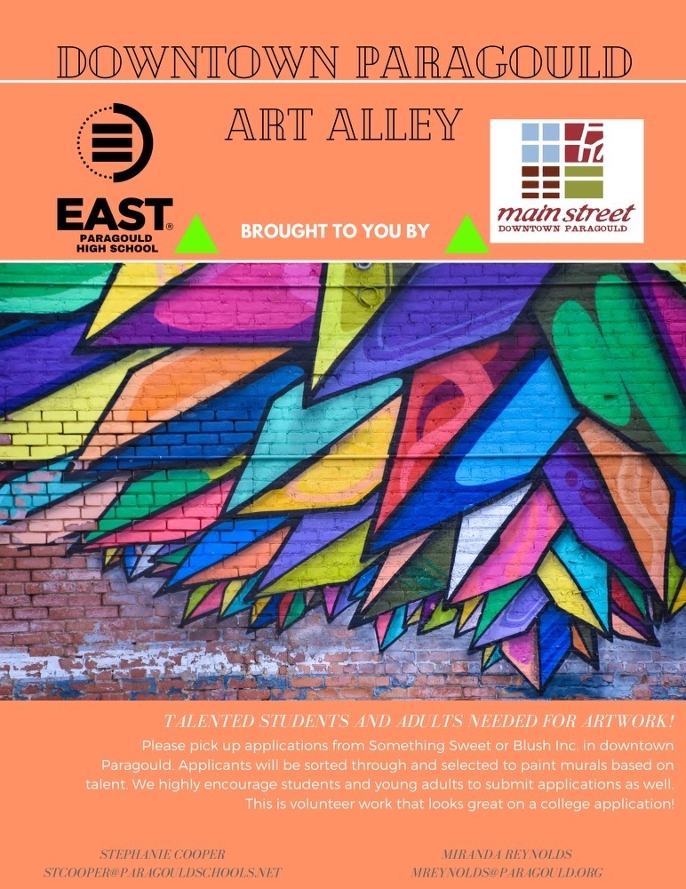 Downtown Paragould Art Alley