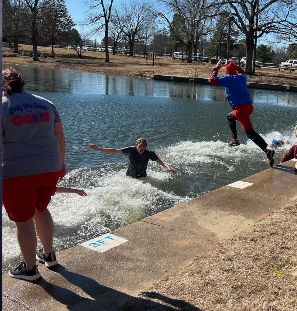 Dial and students take the plunge