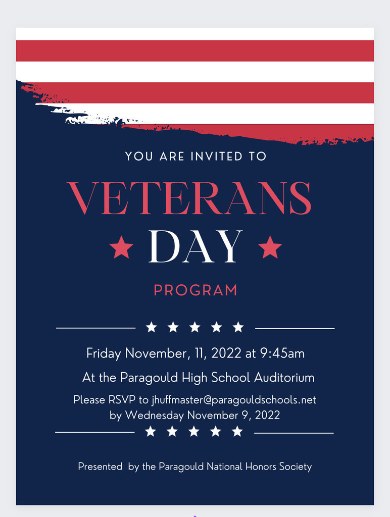 Veterans Day flyer