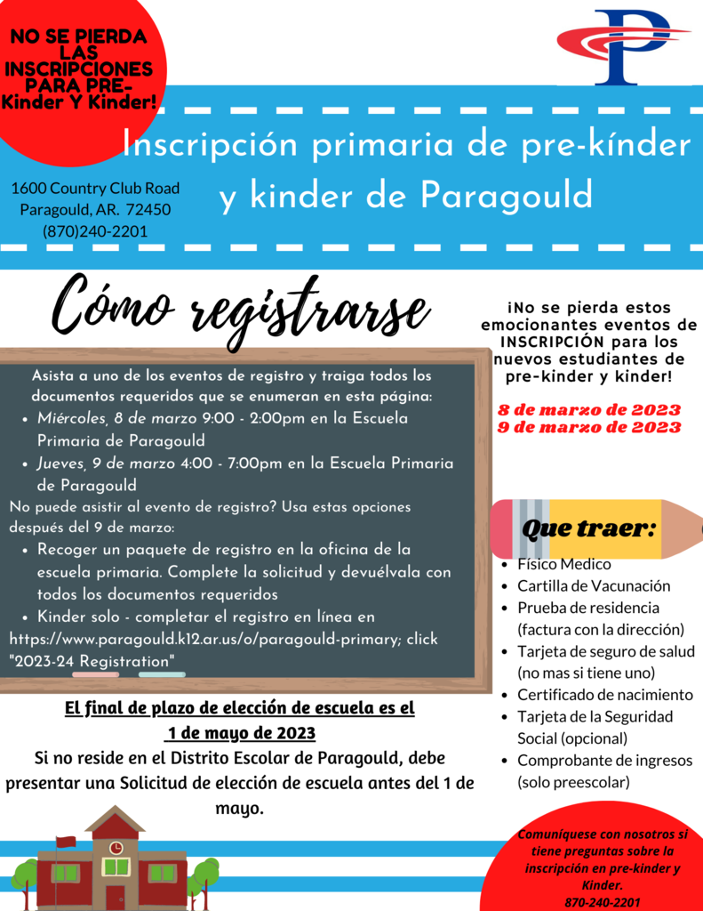 PK/K Reg Spanish