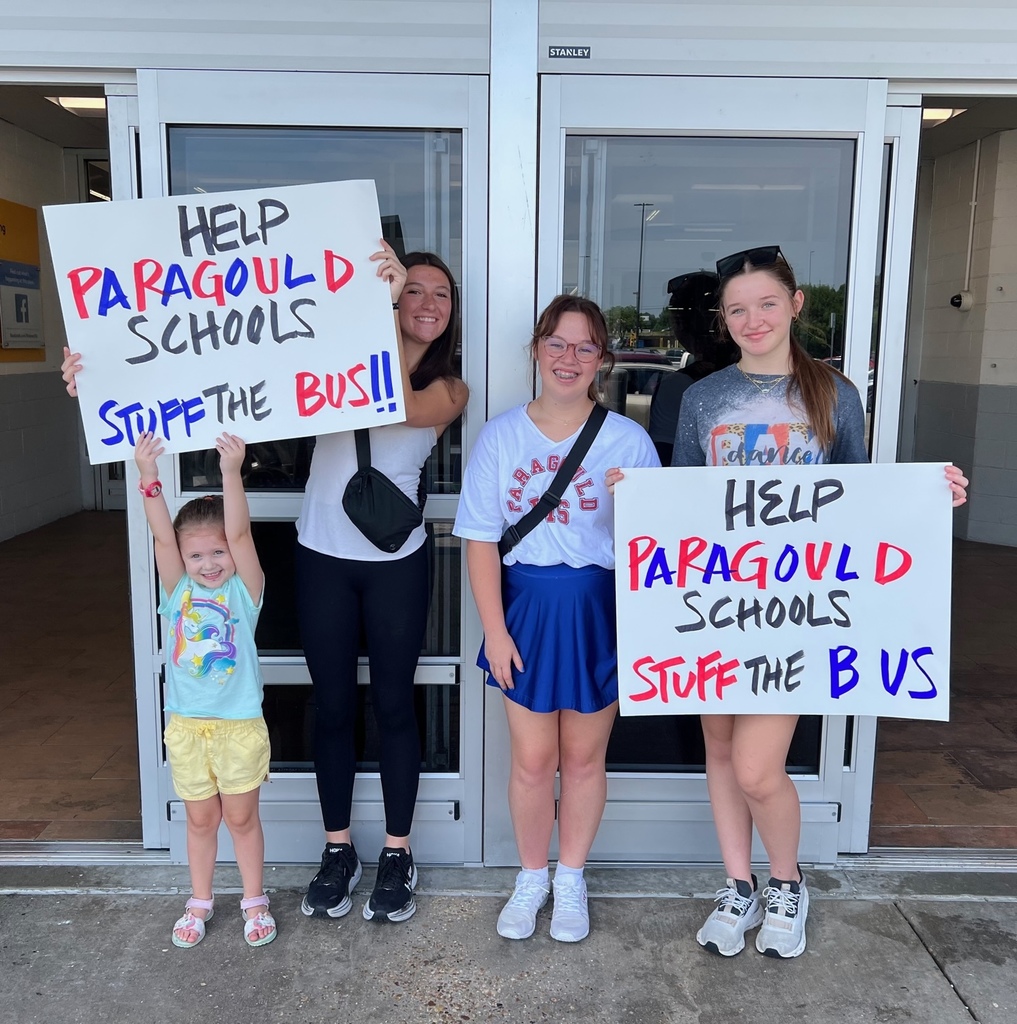Volunteers at Stuff the Bus