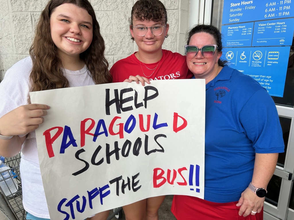 Volunteers at Stuff the Bus
